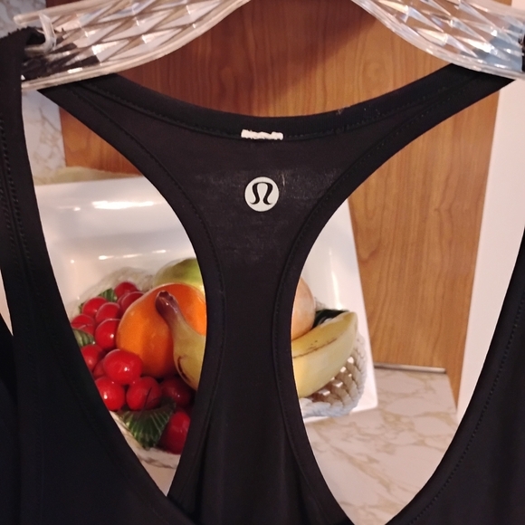 RARE Lululemon Reversible Double Layered Twist Bubble Dress, Black, Approx 0-2 - Picture 9 of 14